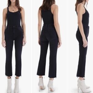 🌸 MOTHER The Hustler Ankle Fray Jeans Size 28